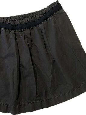 J. Crew Black Midi Skirt